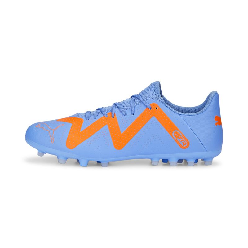 Guayos-puma-para-hombre-Future-Play-Mg-para-futbol-color-azul.-Lateral-Interna-Derecha