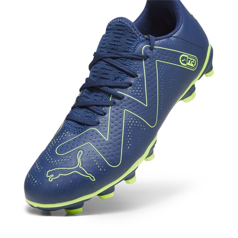 Guayos-puma-para-hombre-Future-Play-Fg-para-futbol-color-azul.-Capellada