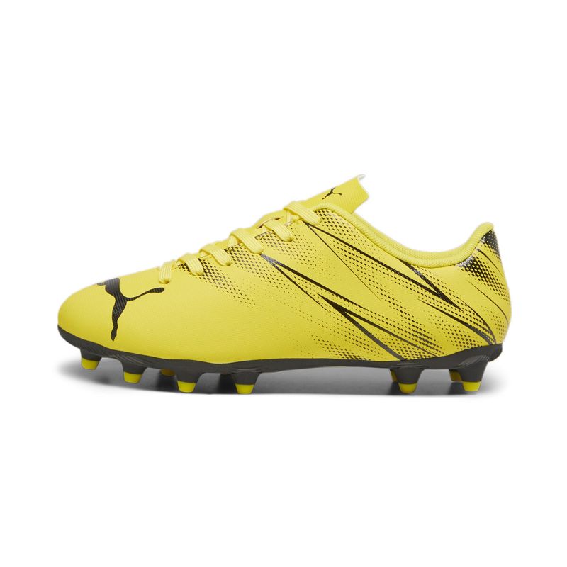 Guayos-puma-para-niño-Attacanto-Fg-para-futbol-color-amarillo.-Lateral-Interna-Derecha