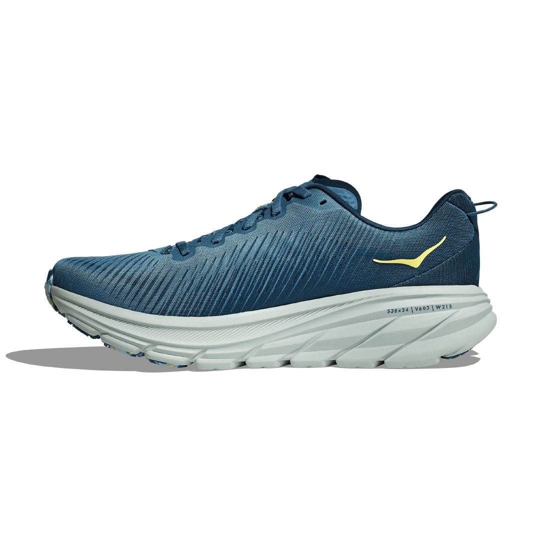 Tenis Hoka Running Rincon 3 Gris Hombre