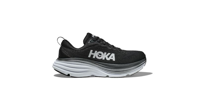 Zapatillas de running Bondi 8 Hoka negro/blanco para mujer 1127952