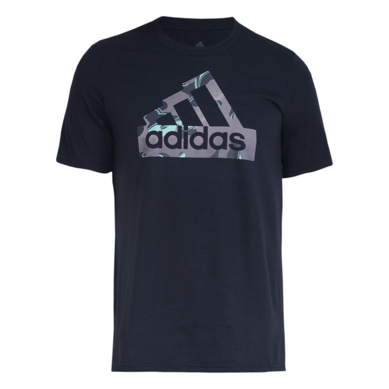 Camiseta-Manga-Corta-adidas-para-hombre-M-Fi-Camo-T-para-moda-color-azul.-Frente-Sin-Modelo