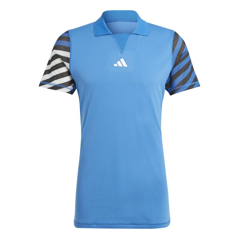 Polo-adidas-para-hombre-Ny-Flft-Polo-para-tenis-color-azul.-Frente-Sin-Modelo