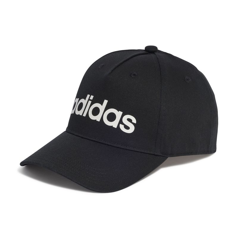 Gorra-adidas-para-hombre-Daily-Cap-para-moda-color-negro.-Frente-Sin-Modelo