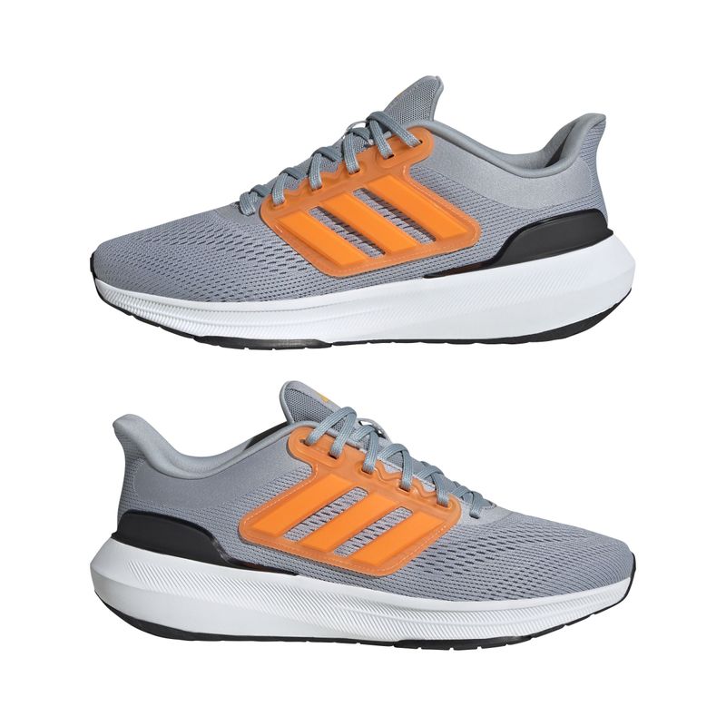 Tenis-adidas-para-hombre-Ultrabounce-para-correr-color-gris.-Par-Laterales