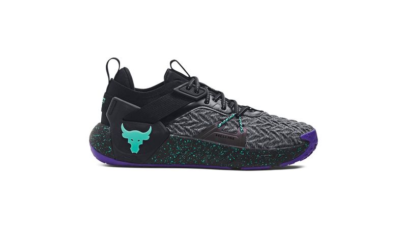 Under Armour Hombre Project Rock 6 Training Zapatos Negro/Blanco