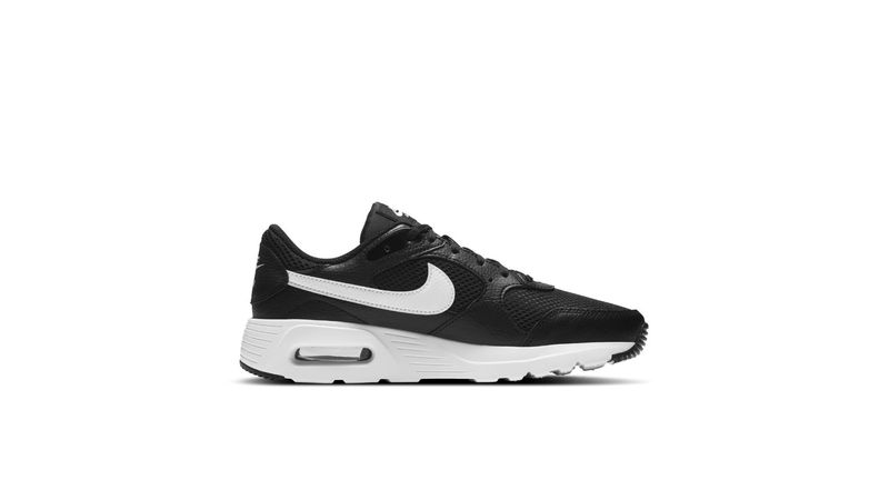 Tenis nike air online mujer negro