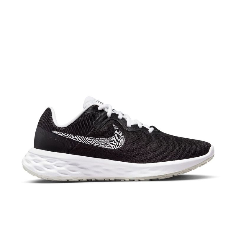 Nike Revolution 6 Tenis negro de mujer para correr Referencia