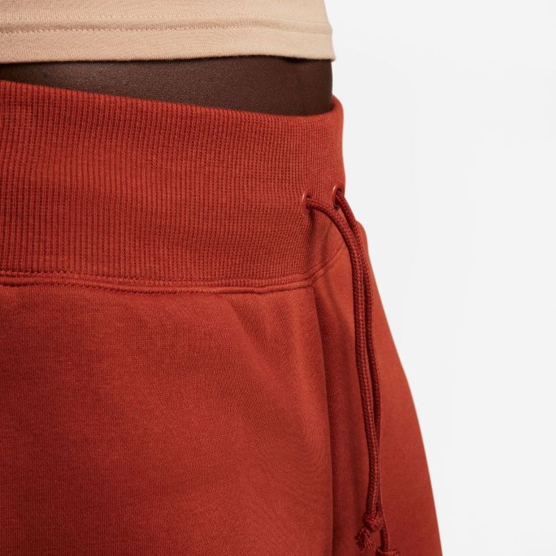 Pantalon-nike-para-mujer-W-Nsw-Phnx-Flc-Hr-Crop-Swtp-para-moda-color-naranja.-Detalle-2