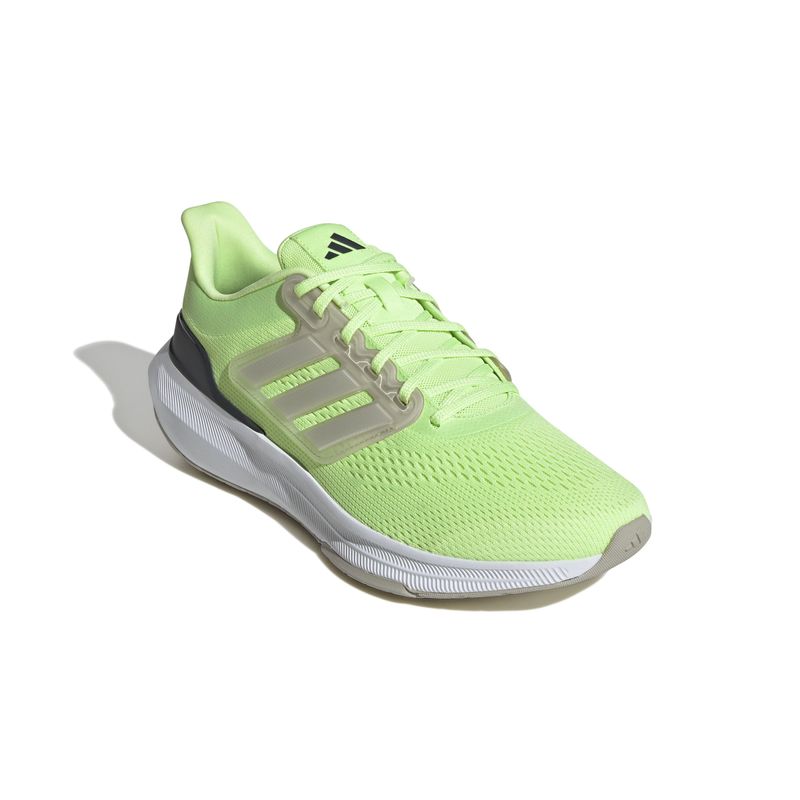 Tenis-adidas-para-hombre-Ultrabounce-para-correr-color-verde.-Par-Alineados