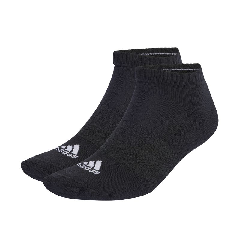 Medias-adidas-para-hombre-C-Spw-Low-3P-para-entrenamiento-color-negro.-Frente-Sin-Modelo
