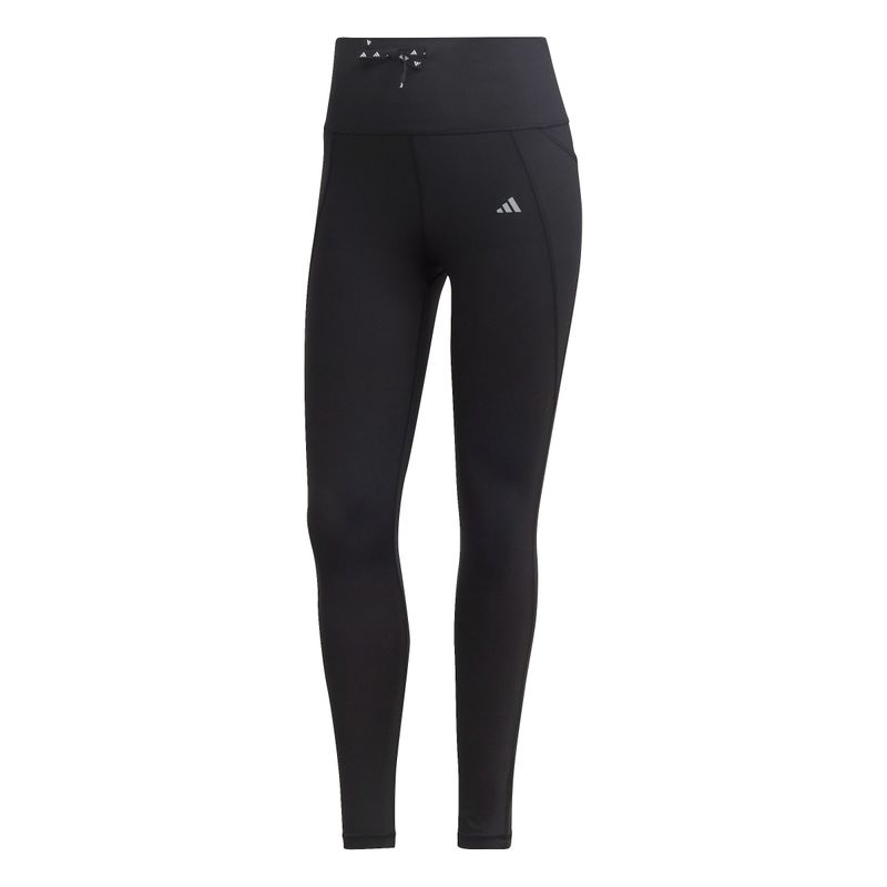 Licra-adidas-para-mujer-Run-Ess-1-1-Tgt-para-correr-color-negro.-Frente-Sin-Modelo