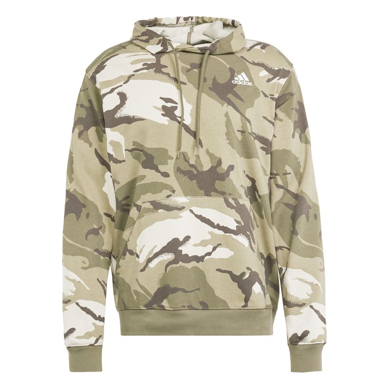 Hoodie-adidas-para-hombre-M-Bl-Camo-Hd-para-moda-color-verde.-Frente-Sobre-Modelo