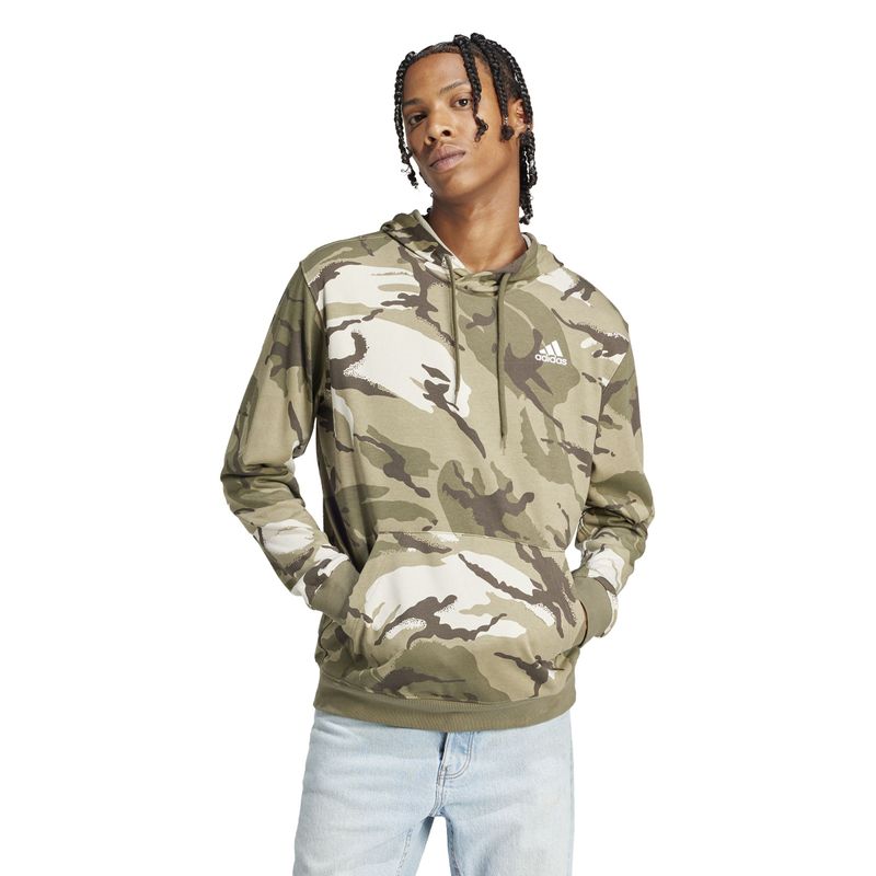 Hoodie-adidas-para-hombre-M-Bl-Camo-Hd-para-moda-color-verde.-Reverso-Sobre-Modelo