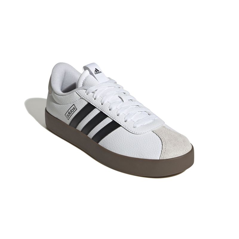 Tenis-adidas-para-mujer-Vl-Court-3.0-para-moda-color-blanco.-Par-Alineados