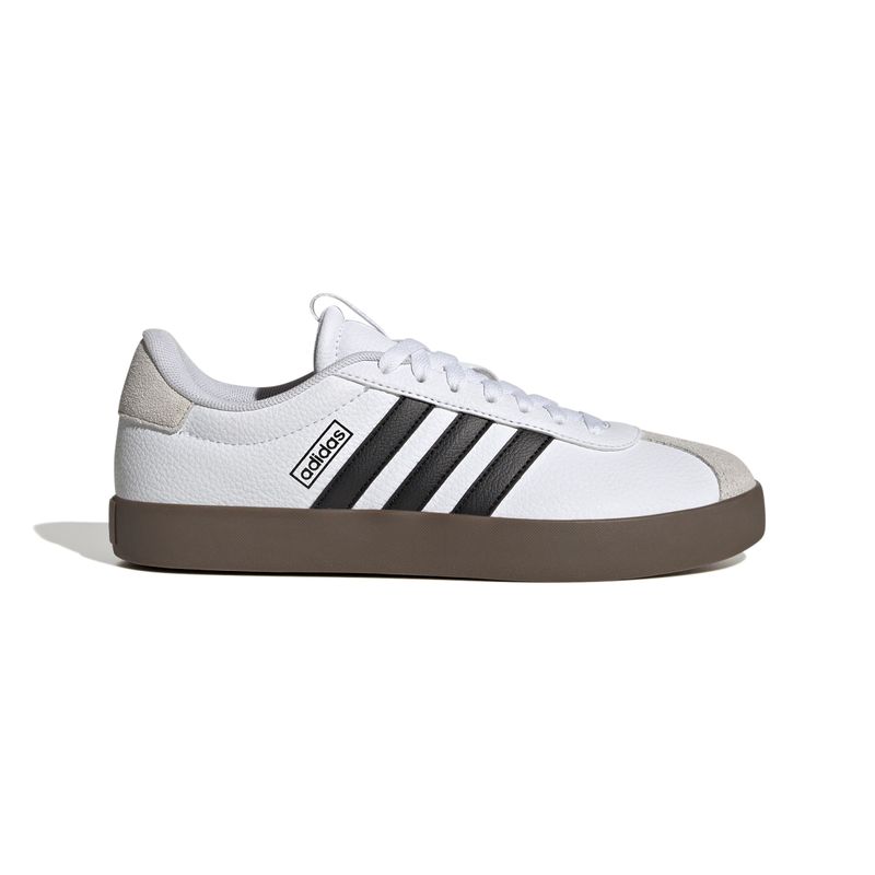 Tenis-adidas-para-mujer-Vl-Court-3.0-para-moda-color-blanco.-Lateral-Externa-Derecha