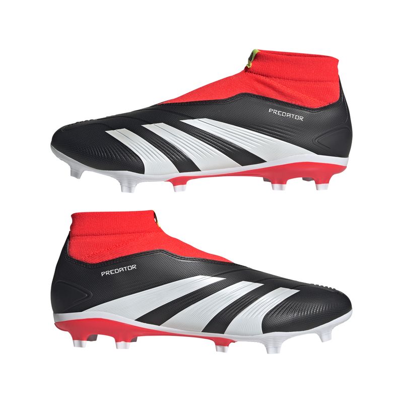 Guayos-adidas-para-hombre-Predator-League-Ll-Fg-para-futbol-color-negro.-Par-Laterales