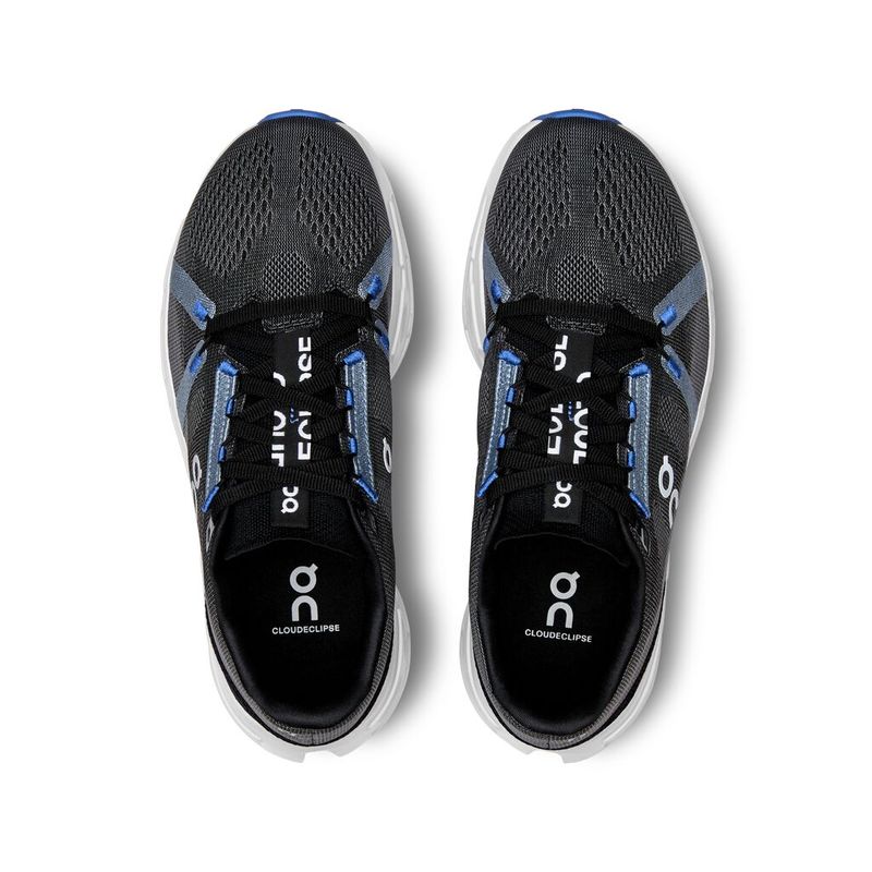 Tenis-on-para-mujer-Cloudeclipse-para-correr-color-negro.-Capellada