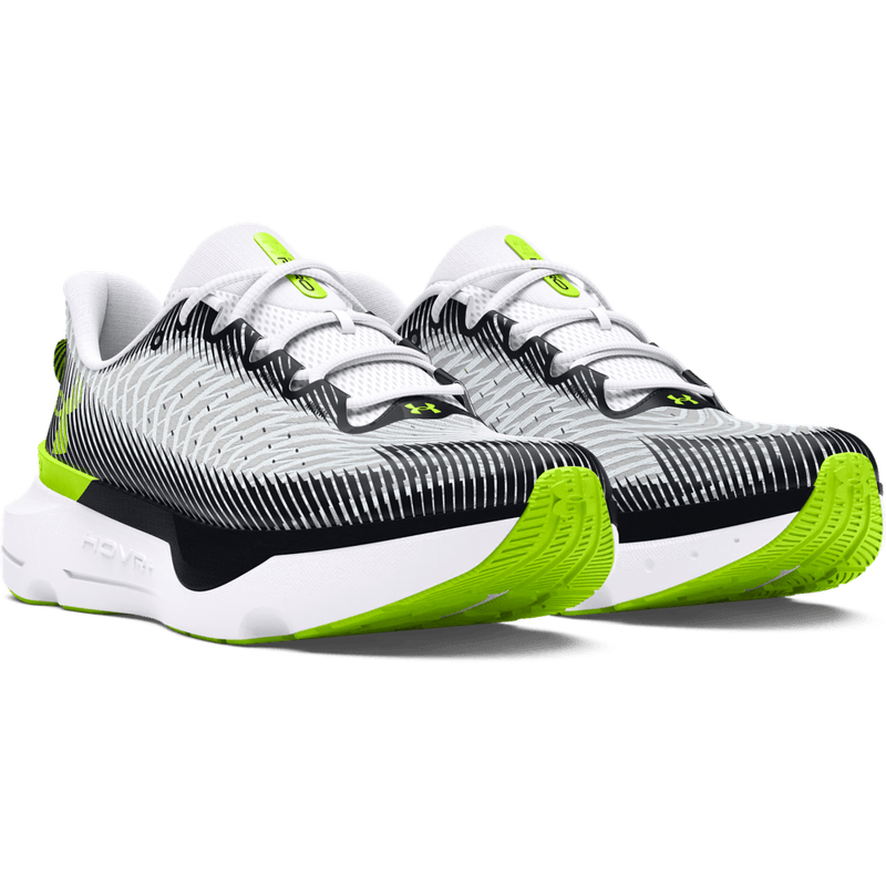 Tenis-under-armour-para-hombre-Ua-Infinite-Pro-para-correr-color-blanco.-Par-Alineados