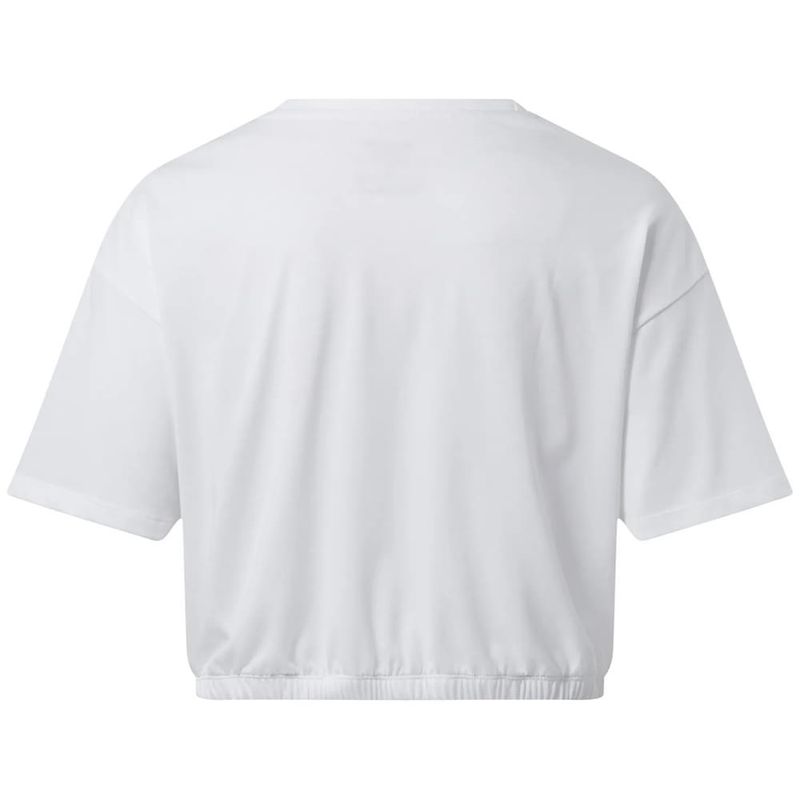 Camiseta-Manga-Corta-reebok-para-mujer-Reebok-Identity-Energy-Boxy-Tee-para-entrenamiento-color-blanco.-Reverso-Sin-Modelo
