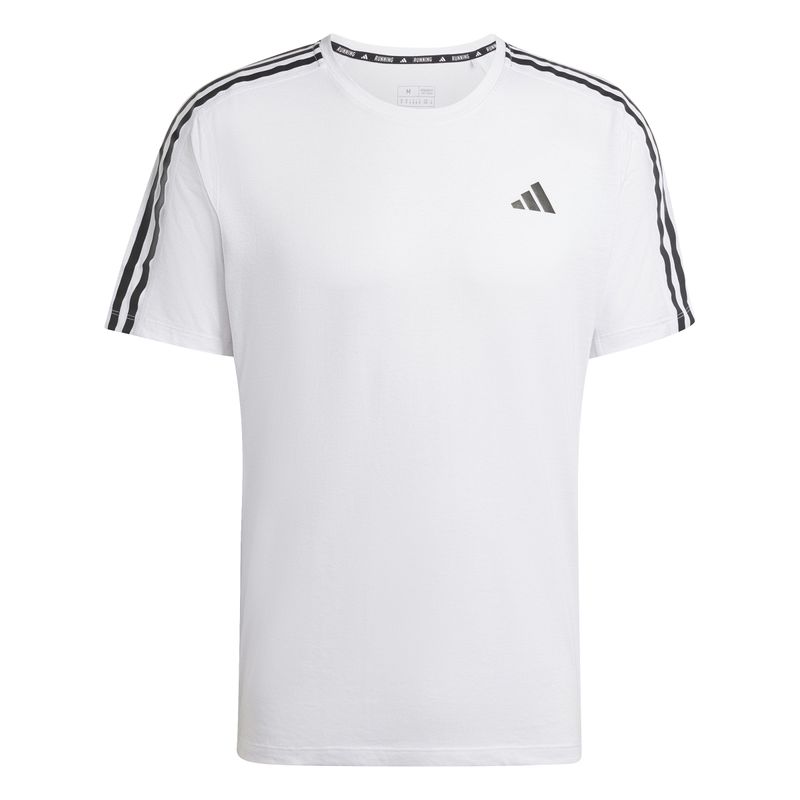 Camiseta-Manga-Corta-adidas-para-hombre-Otr-E-3S-Tee-para-correr-color-blanco.-Frente-Sin-Modelo