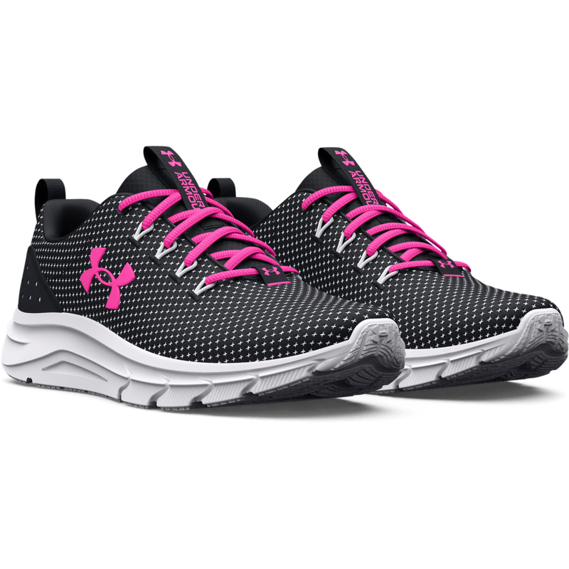 Tenis-under-armour-para-mujer-Ua-W-Phade-Rn-2-para-correr-color-negro.-Par-Alineados