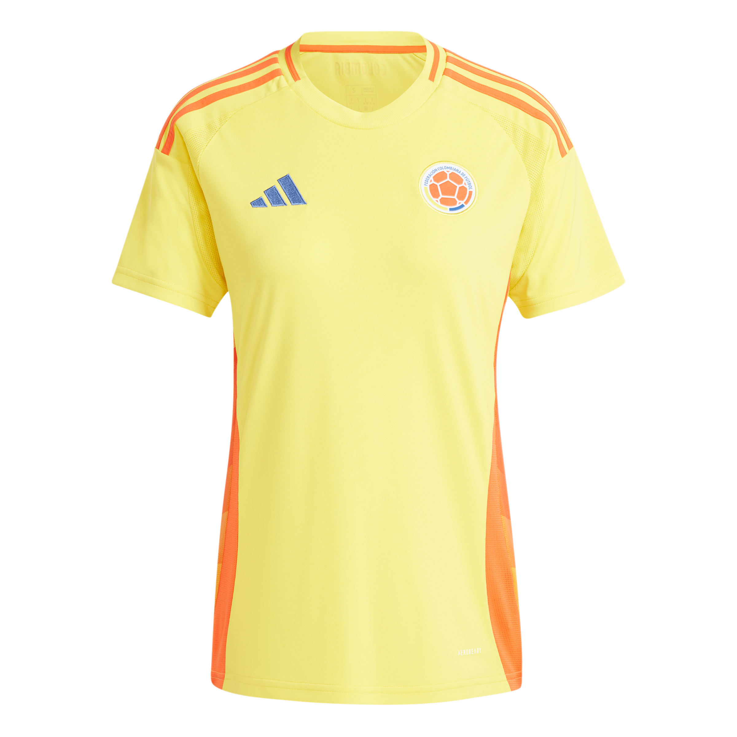 Adidas Camiseta Seleccion Colombia Fcf H Jsy W amarillo de mujer para futbol Referencia IP8282 prochampions