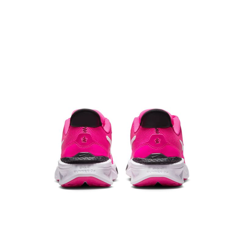 Tenis-nike-para-niño-Nike-Star-Runner-4-Nn-Gs-para-moda-color-rosado.-Talon