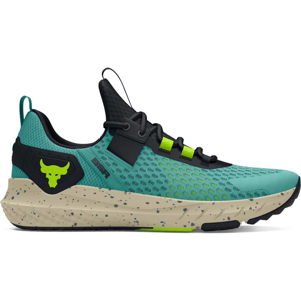 UA W Project Rock Bsr 4 Tenis verde de mujer para entrenamiento ...