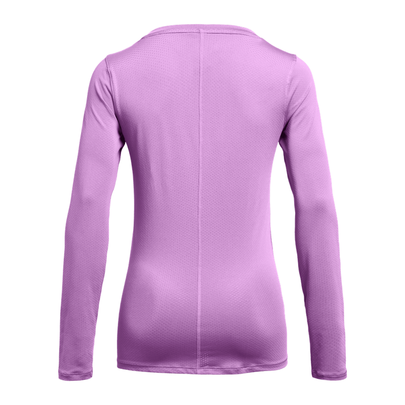 Camiseta-Manga-Larga-under-armour-para-mujer-Ua-Hg-Armour-Long-Sleeve-para-entrenamiento-color-morado.-Reverso-Sin-Modelo