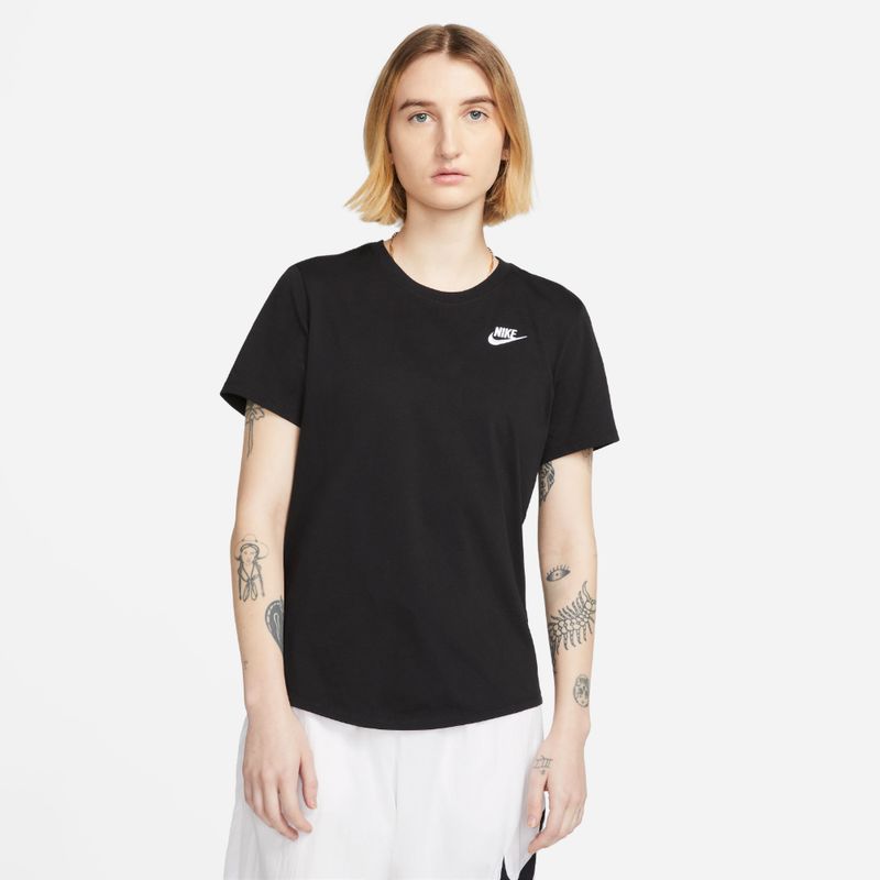 Camisetas nike mujer blanco on sale