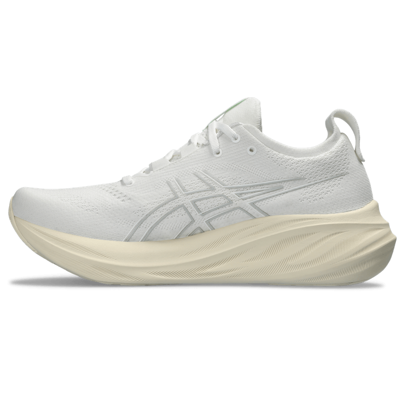 Tenis-asics-para-hombre-Gel-Nimbus-26-para-correr-color-blanco.-Lateral-Externa-Izquierda