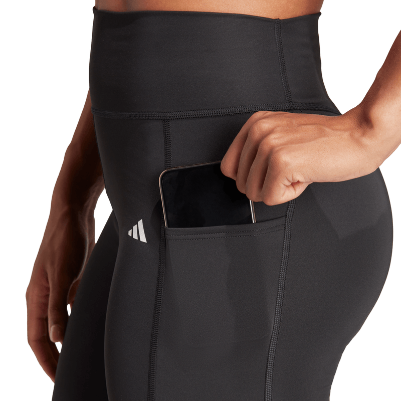 Licra-adidas-para-mujer-Opt-St-Hr-1-1-L-para-entrenamiento-color-negro.-Detalle-1