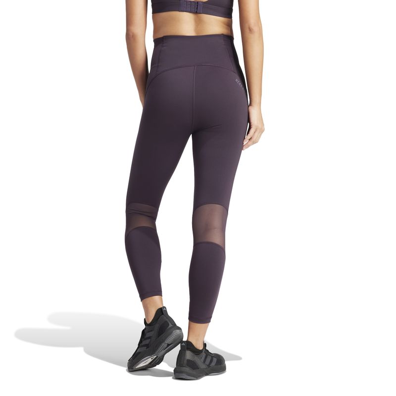 Licra-adidas-para-mujer-Tlrd-78-Tig-para-entrenamiento-color-negro.-Reverso-Sobre-Modelo