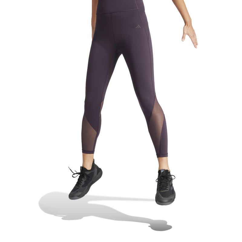 Licra-adidas-para-mujer-Tlrd-78-Tig-para-entrenamiento-color-negro.-Zoom-Frontal-Sobre-Modelo