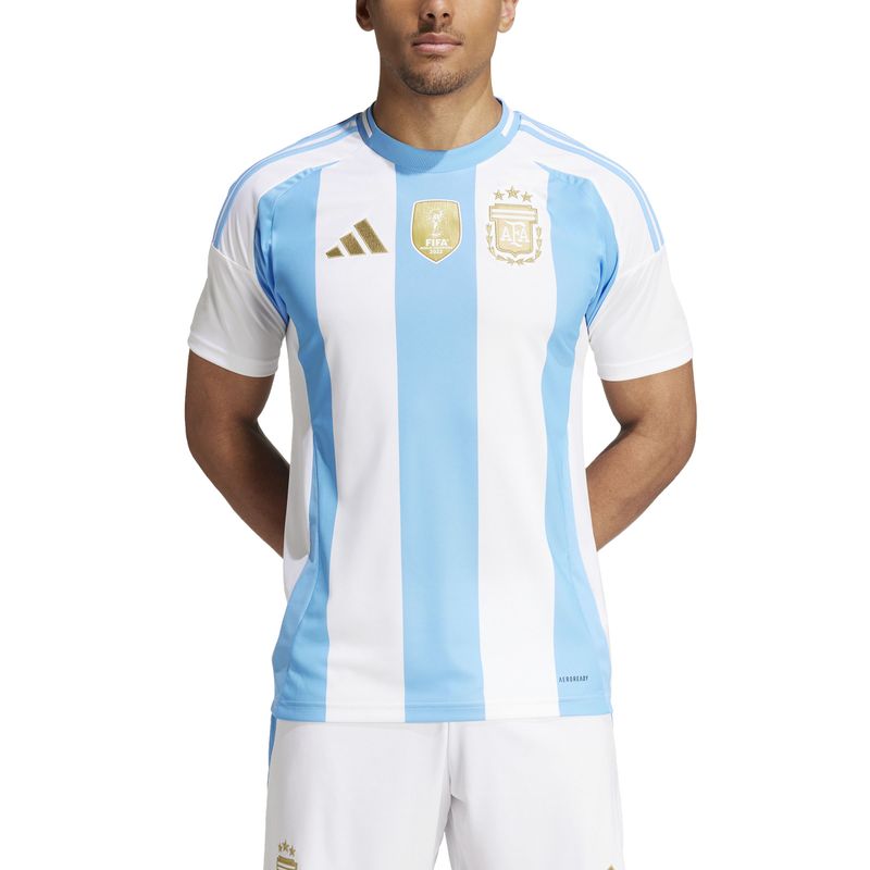 Camiseta-De-Equipo-adidas-para-hombre-Afa-H-Jsy-D-para-futbol-color-blanco.-Zoom-Frontal-Sobre-Modelo