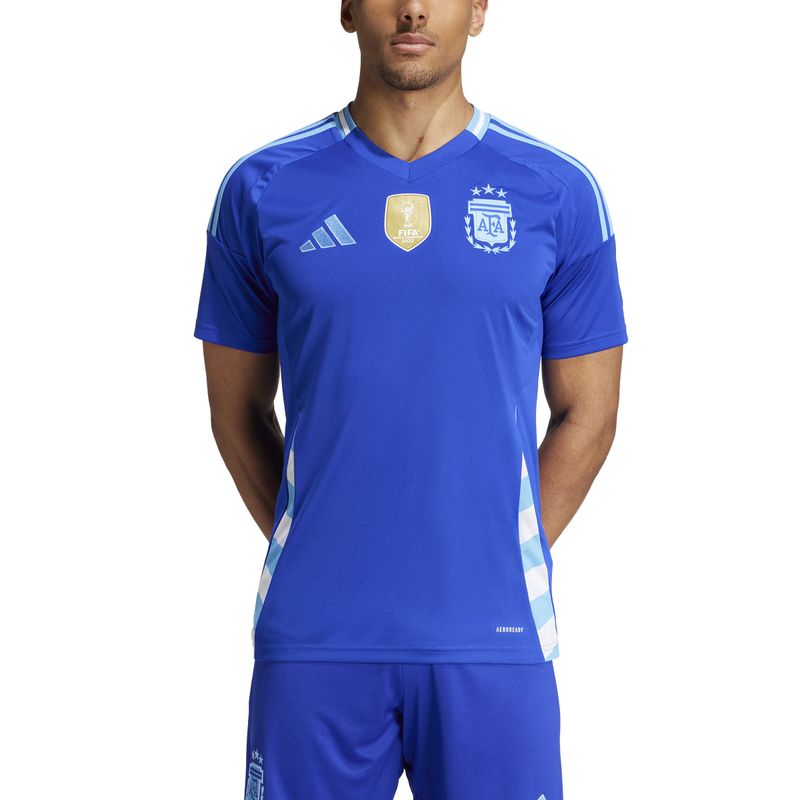 Camiseta-De-Equipo-adidas-para-hombre-Afa-A-Jsy-D-para-futbol-color-azul.-Zoom-Frontal-Sobre-Modelo