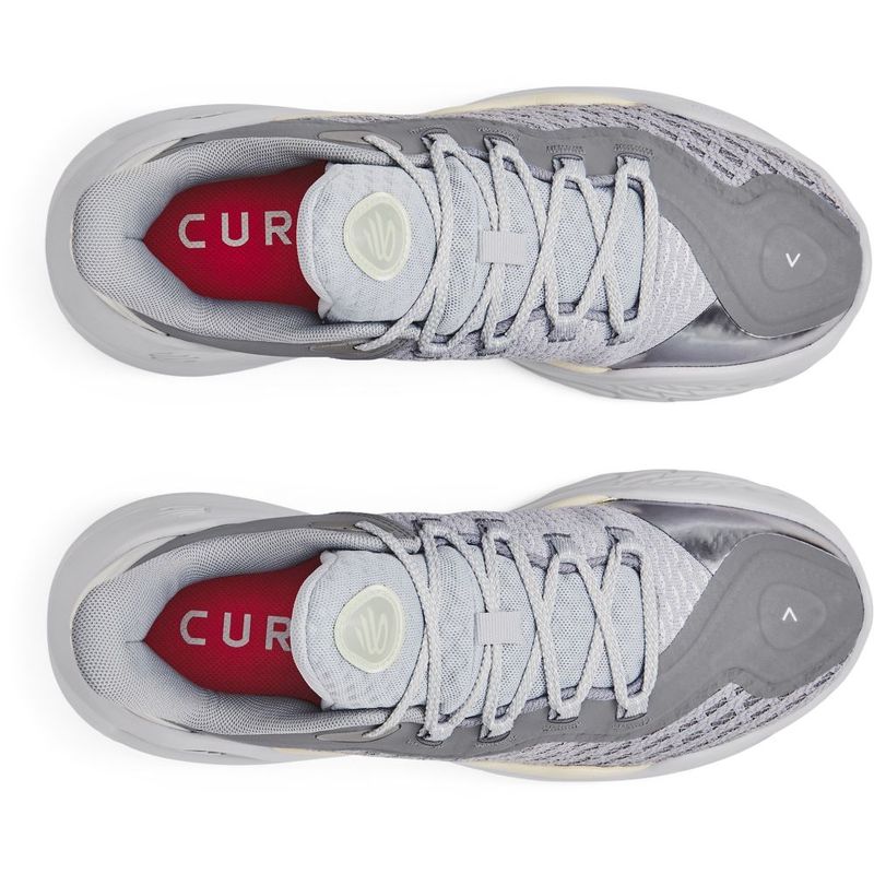 Tenis-under-armour-para-hombre-Curry-11-Yw-para-baloncesto-color-gris.-Capellada