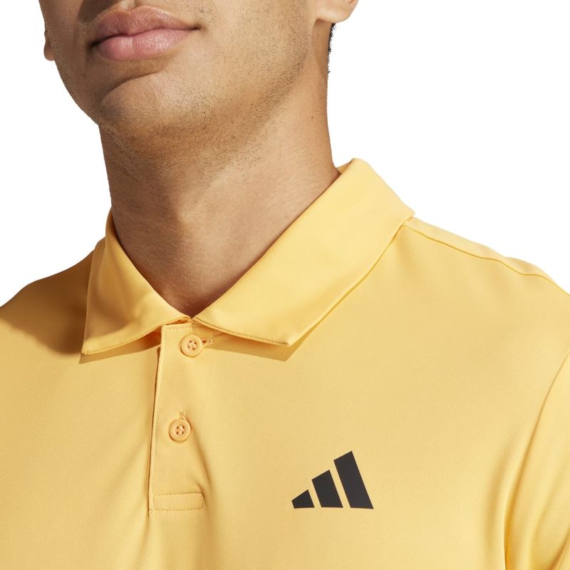 Polo adidas amarillo hotsell