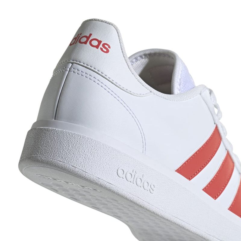 Tenis-adidas-para-hombre-Grand-Court-Base-2.-para-tenis-color-blanco.-Detalle-2