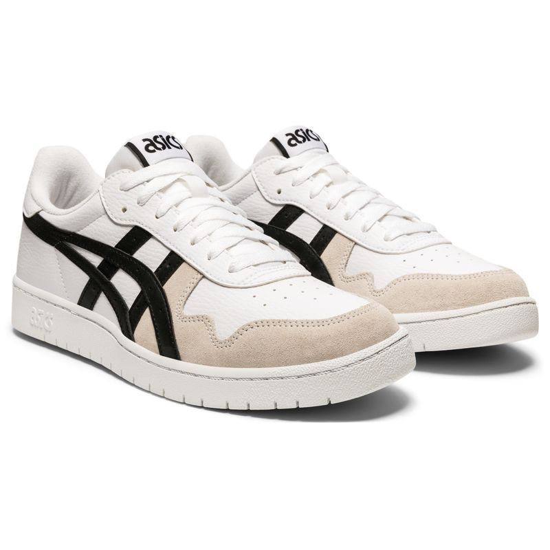Tenis-asics-para-hombre-Japan-S-para-moda-color-blanco.-Par-Alineados