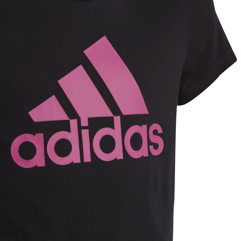 Camiseta-Manga-Corta-adidas-para-niño-G-Bl-T-para-moda-color-negro.-Detalle-1