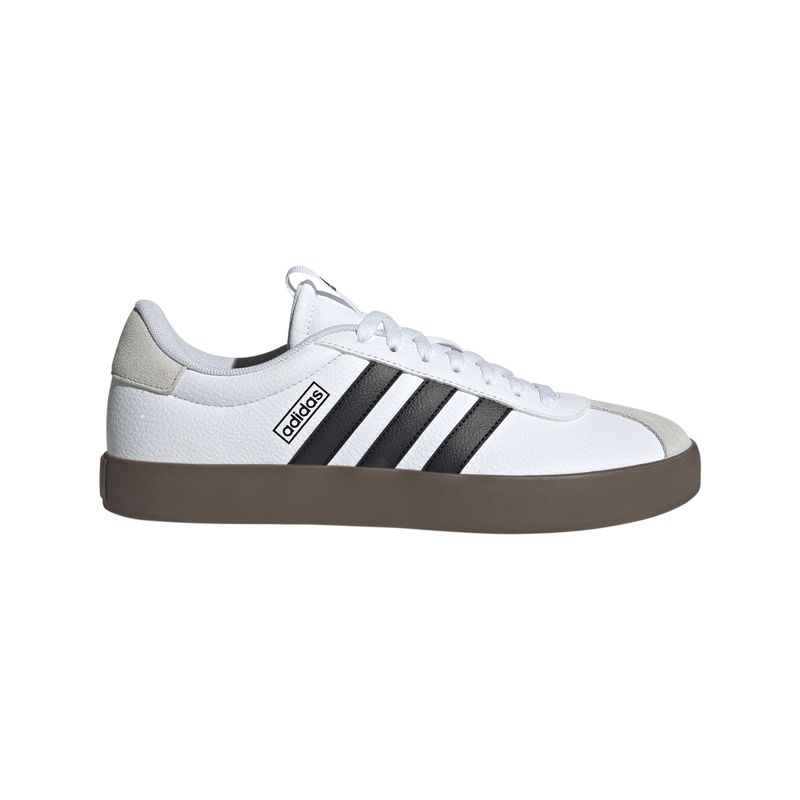Tenis-adidas-para-hombre-Vl-Court-3.0-para-moda-color-blanco.-Lateral-Externa-Derecha