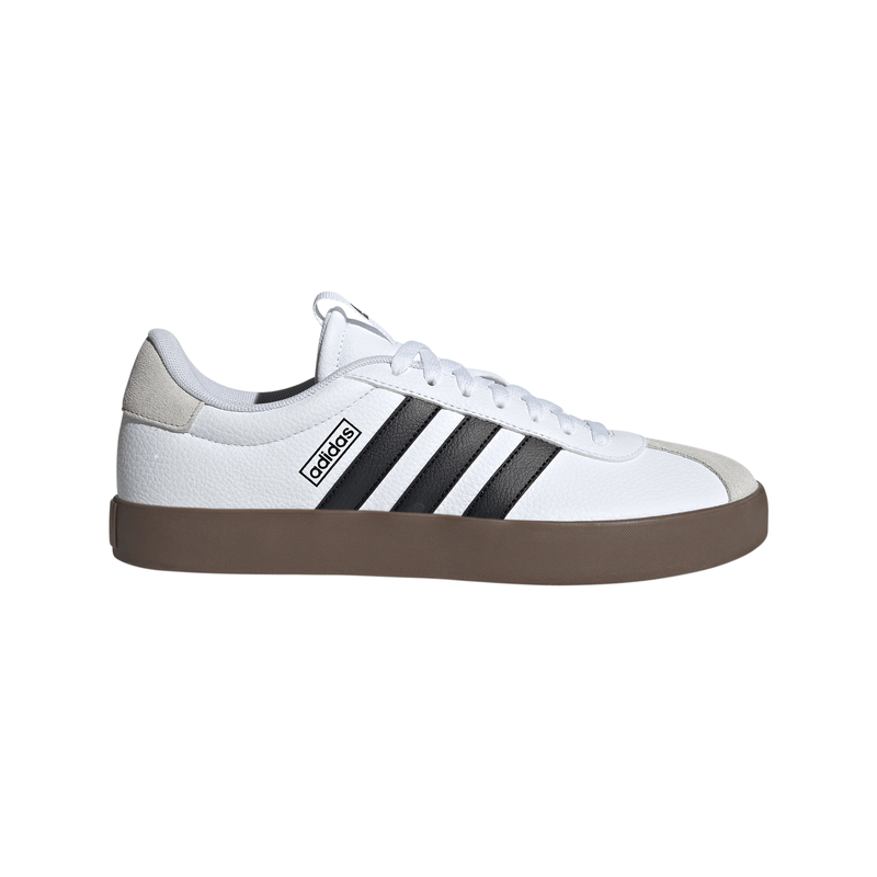 Tenis-adidas-para-hombre-Vl-Court-3.0-para-moda-color-blanco.-Lateral-Externa-Derecha