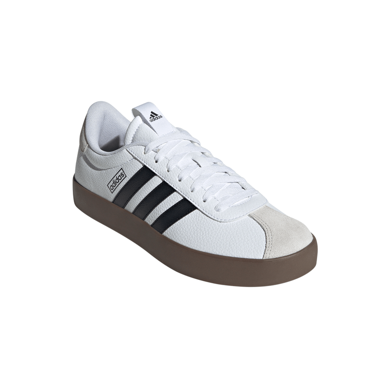 Tenis-adidas-para-hombre-Vl-Court-3.0-para-moda-color-blanco.-Par-Alineados