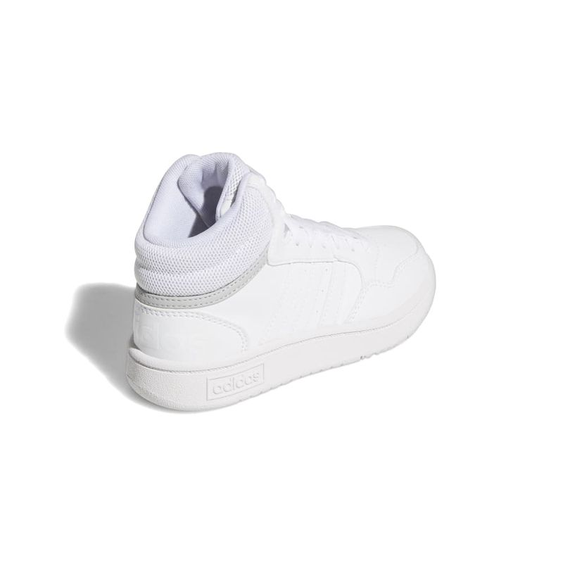 Tenis-adidas-para-niño-Hoops-Mid-3.0-K-para-moda-color-blanco.-Talon
