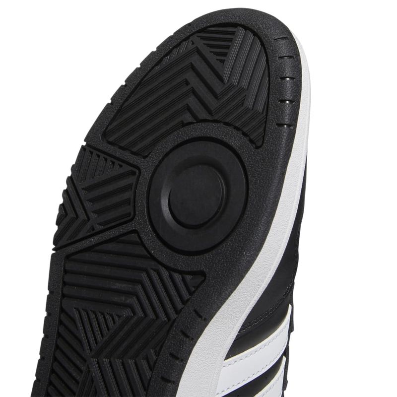 Tenis-adidas-para-hombre-Hoops-3.0-Mid-para-moda-color-negro.-Detalle-2