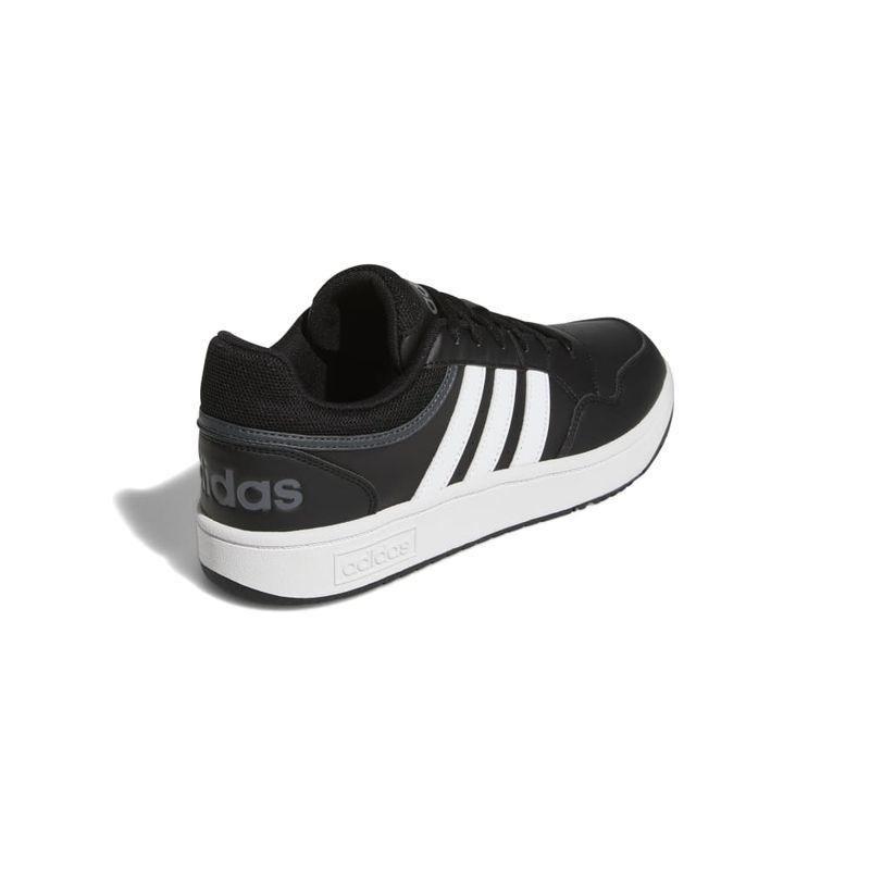 Tenis-adidas-para-hombre-Hoops-3.0-para-moda-color-negro.-Talon
