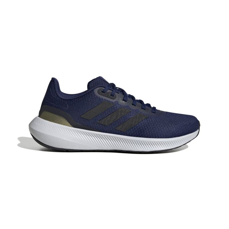 Tenis-adidas-para-mujer-Runfalcon-3.0-W-para-correr-color-azul.-Lateral-Externa-Derecha