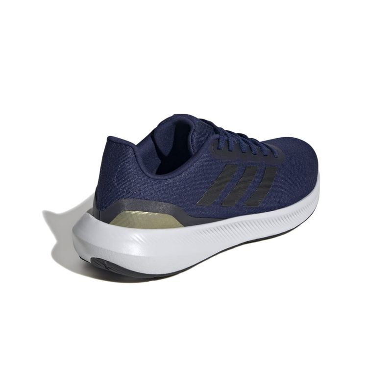 Tenis-adidas-para-mujer-Runfalcon-3.0-W-para-correr-color-azul.-Par-Alineados